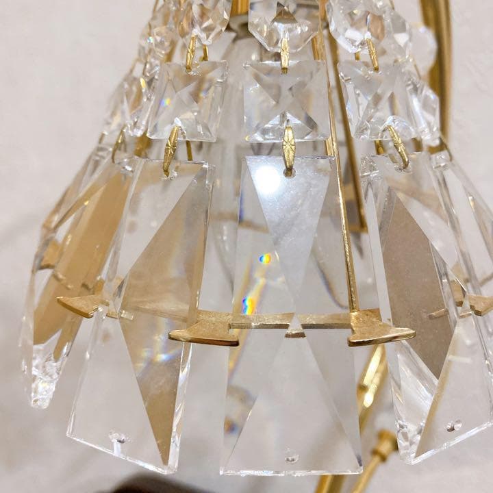 テーブルランプ　エジプト本クリスタル仕様　卓上ランプ　エレガント　お姫様