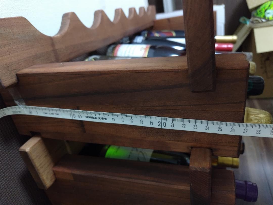 ワインラック 5段セット 30本収納 木製