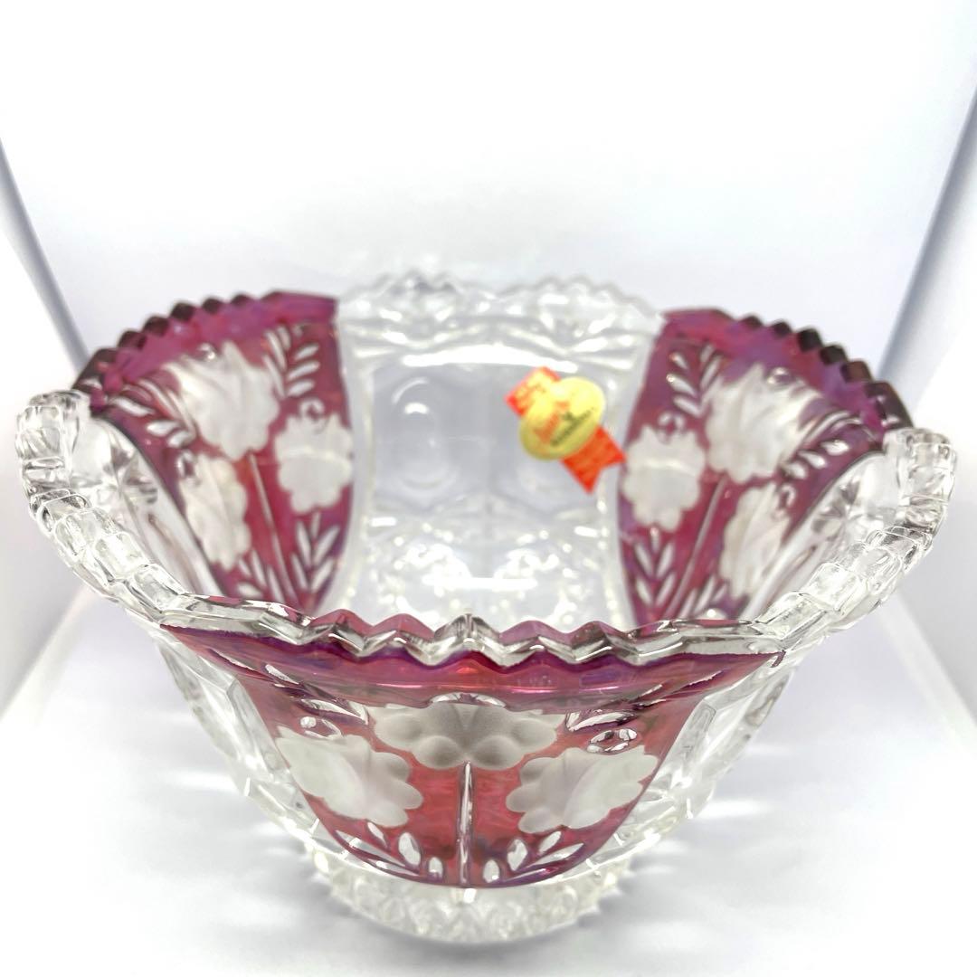 Anna Hutte アンナヒュッテ ドイツ クリスタルガラス 花器