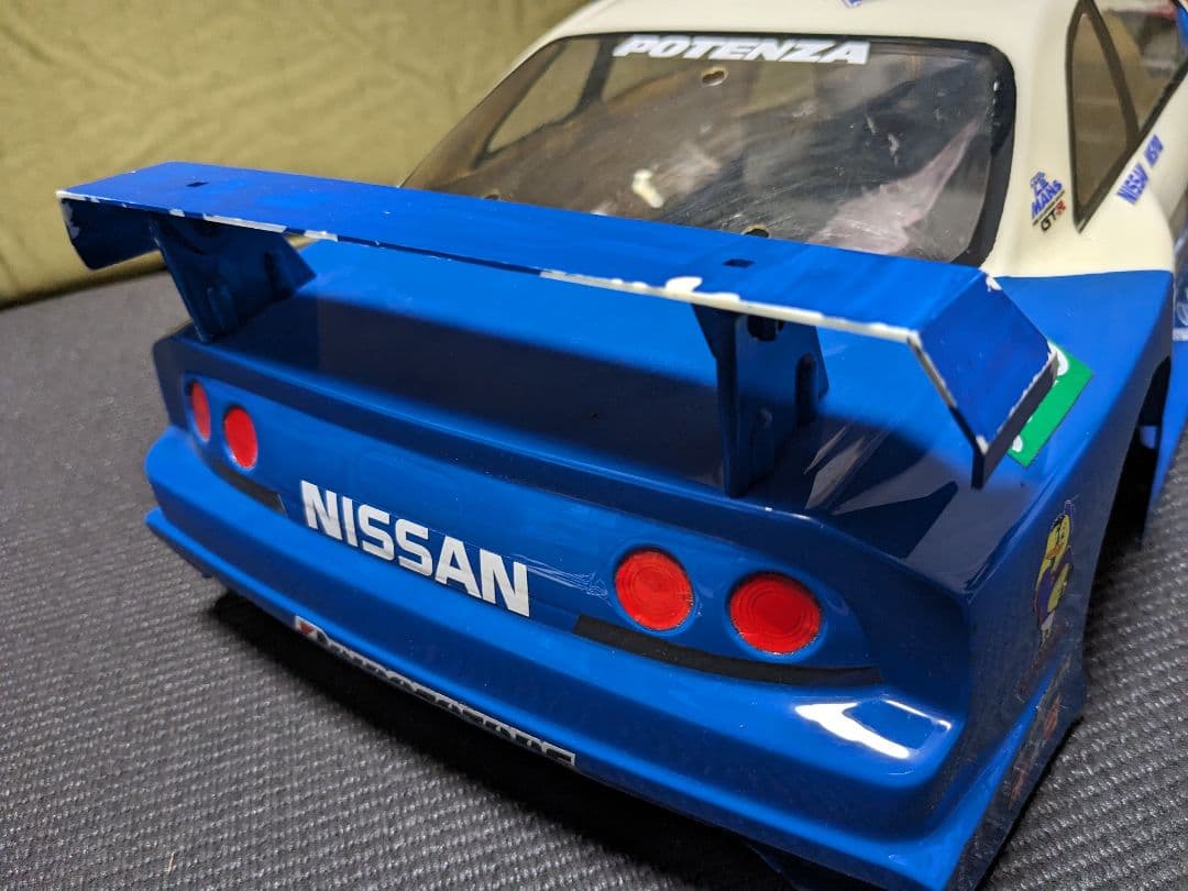 NISMO GT-R LM RCボディ、タイヤ、ホイール　走行歴なし