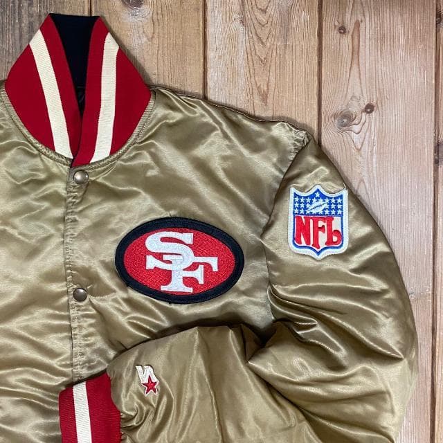 長瀬智也さん着 STARTER NFL 49ers リバーシブル スタジャン