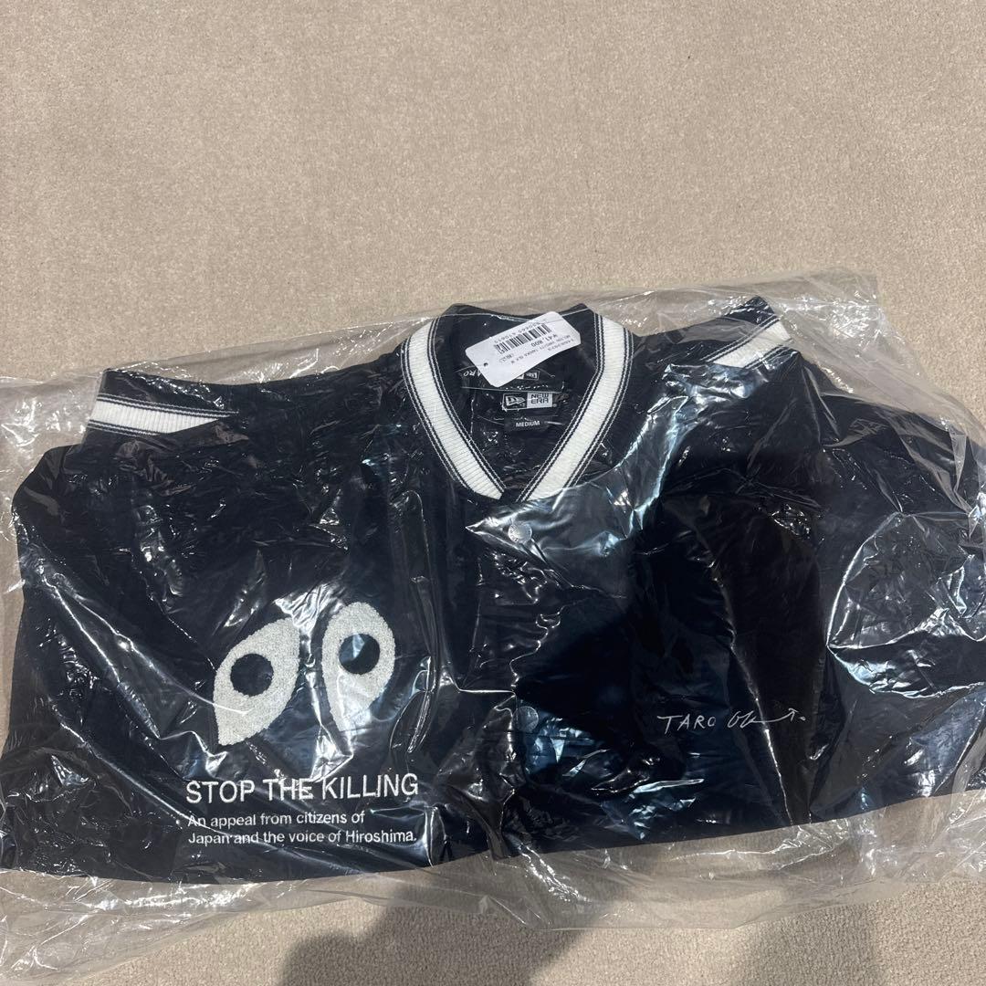 な*ち様 NEW ERA メルトン ヴァーシティジャケット 岡本太郎 スタジャン