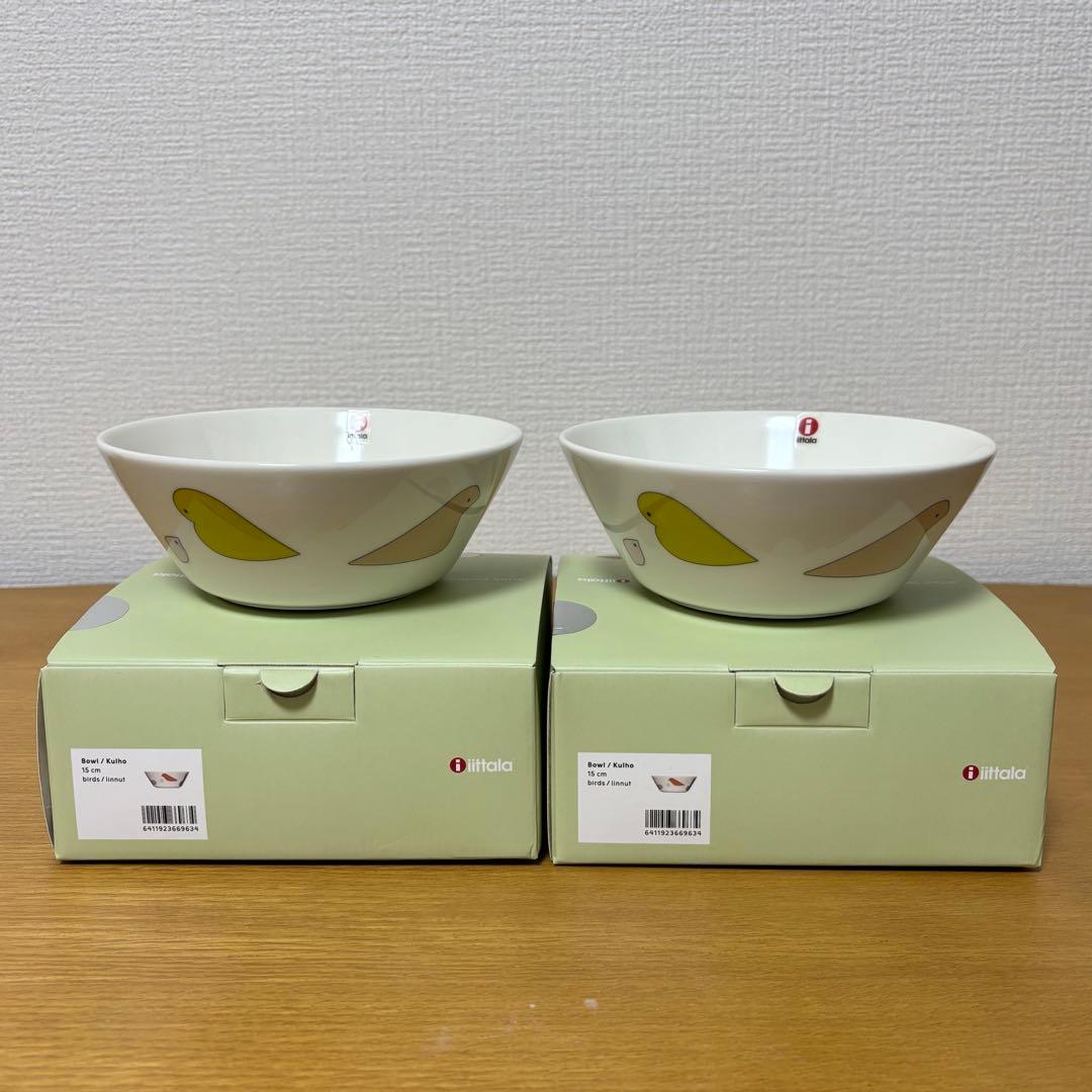 【定価以下】イッタラ×ミナペルホネン バード マグ/ボウル/プレート7点セット