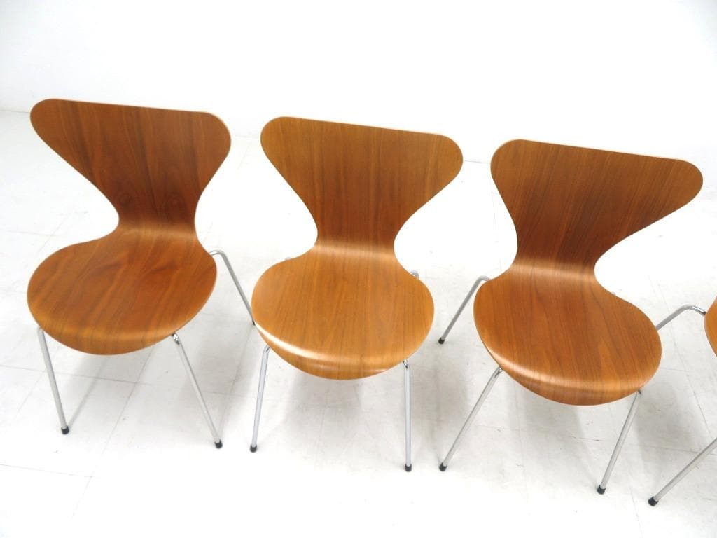 展示品　フリッツハンセン　セブンチェア　ウォールナット　ダイニングチェア　モダン