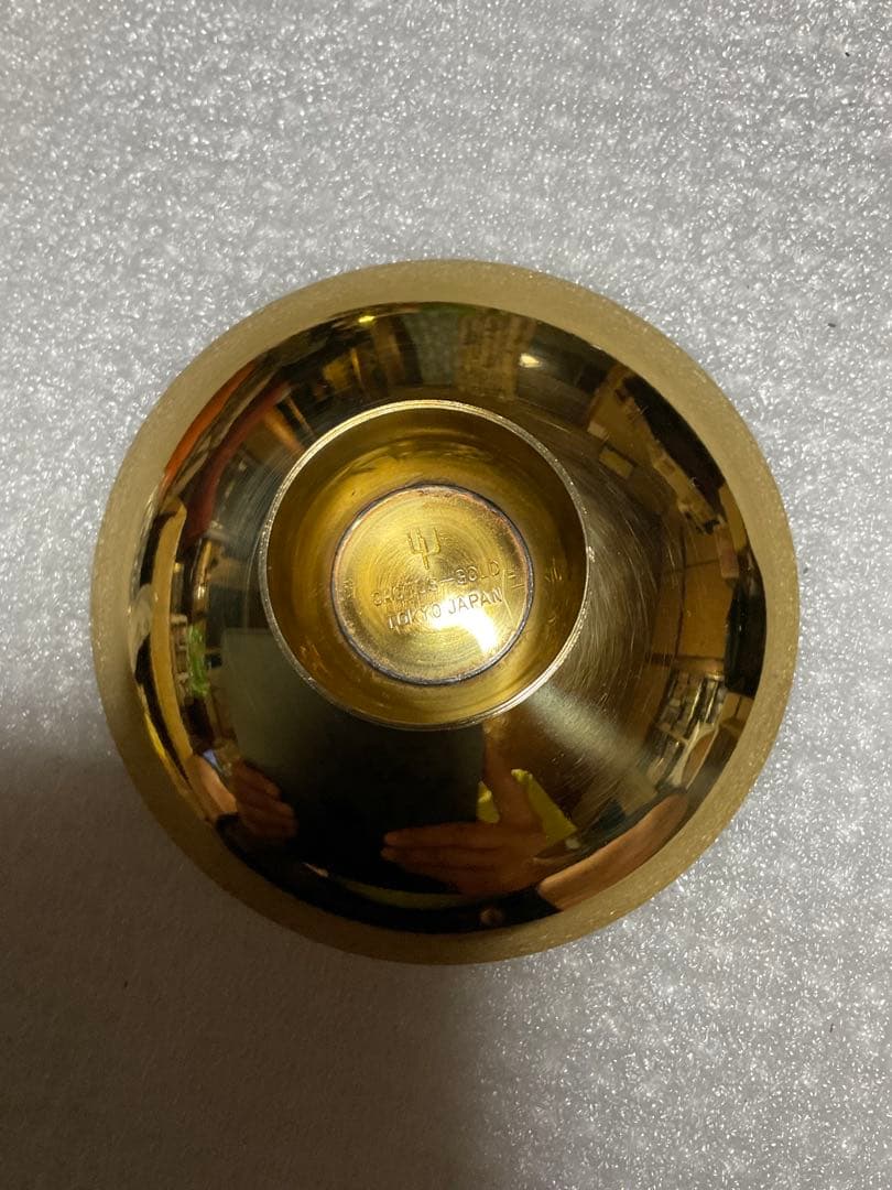金盃／CACTUS GOLD。三品。【銀婚式の物　未使用品】。