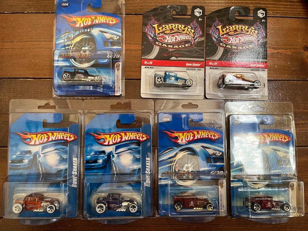 Hot Wheels ボーンシェイカー 7台セット 激レア！