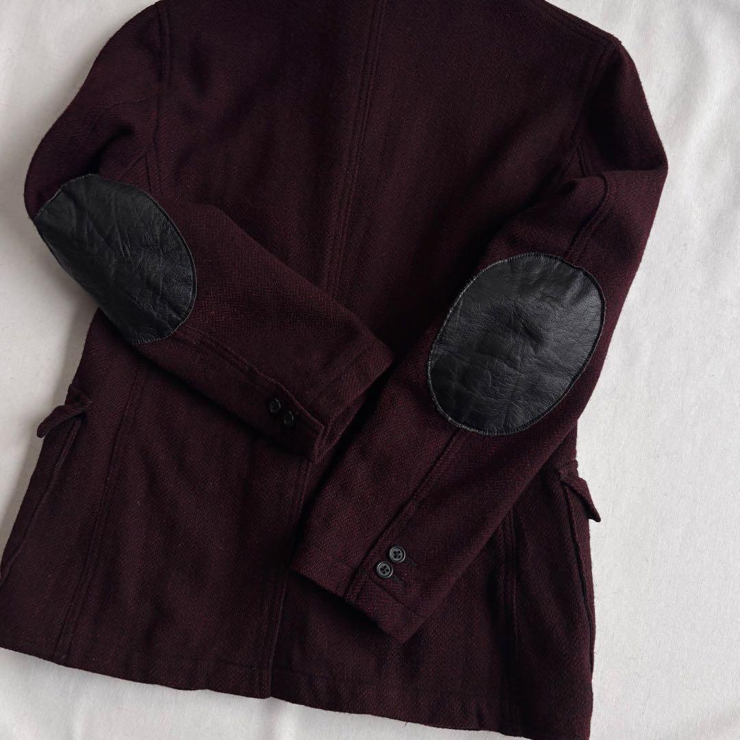 ジャケット・アウター 00s WOOLRICH half moon pocket wool JKT