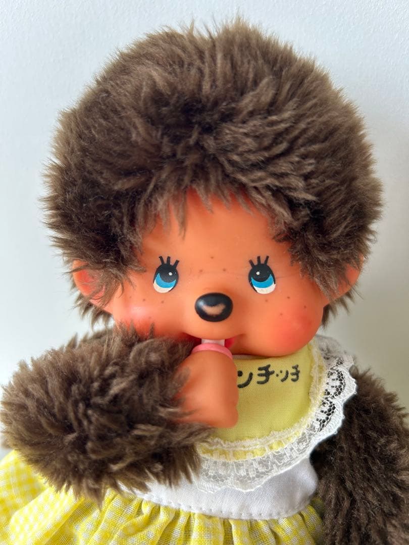 モンチッチ ブルーアイ　 青い瞳　昭和レトロ　ぬいぐるみ 2体セット　ペア