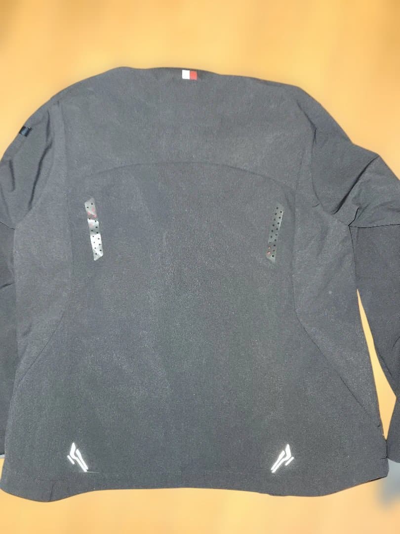 KUSHITANI バイク用ミッドレイヤージャケット XL ブラック