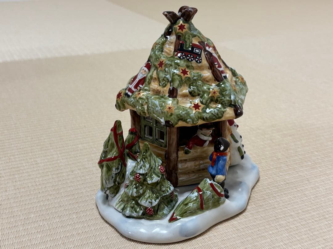 ひ*く様 ＊未使用＊【ビレロイ&ボッホ】クリスマス キャンドルホルダーハウス