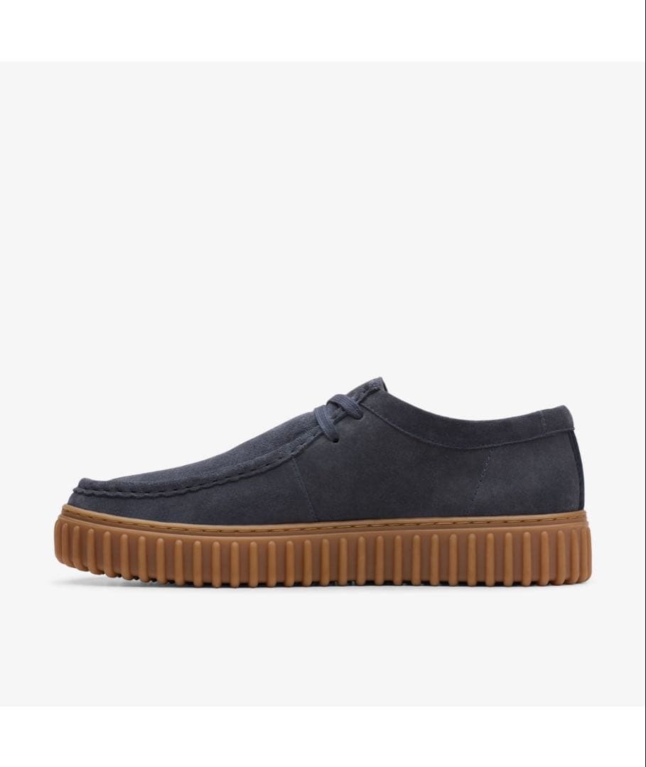 Clarks トールロー ネイビー28