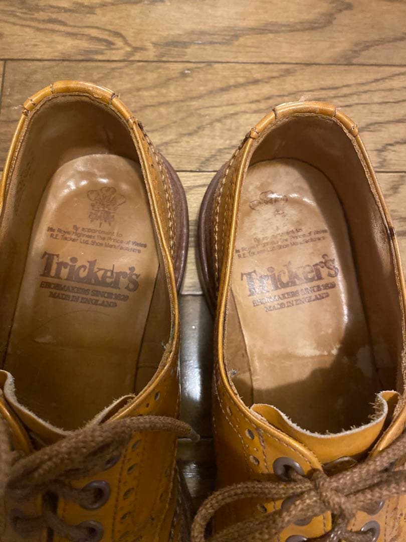 Tricker's バートン UK7 エイコンアンティーク トリッカーズ