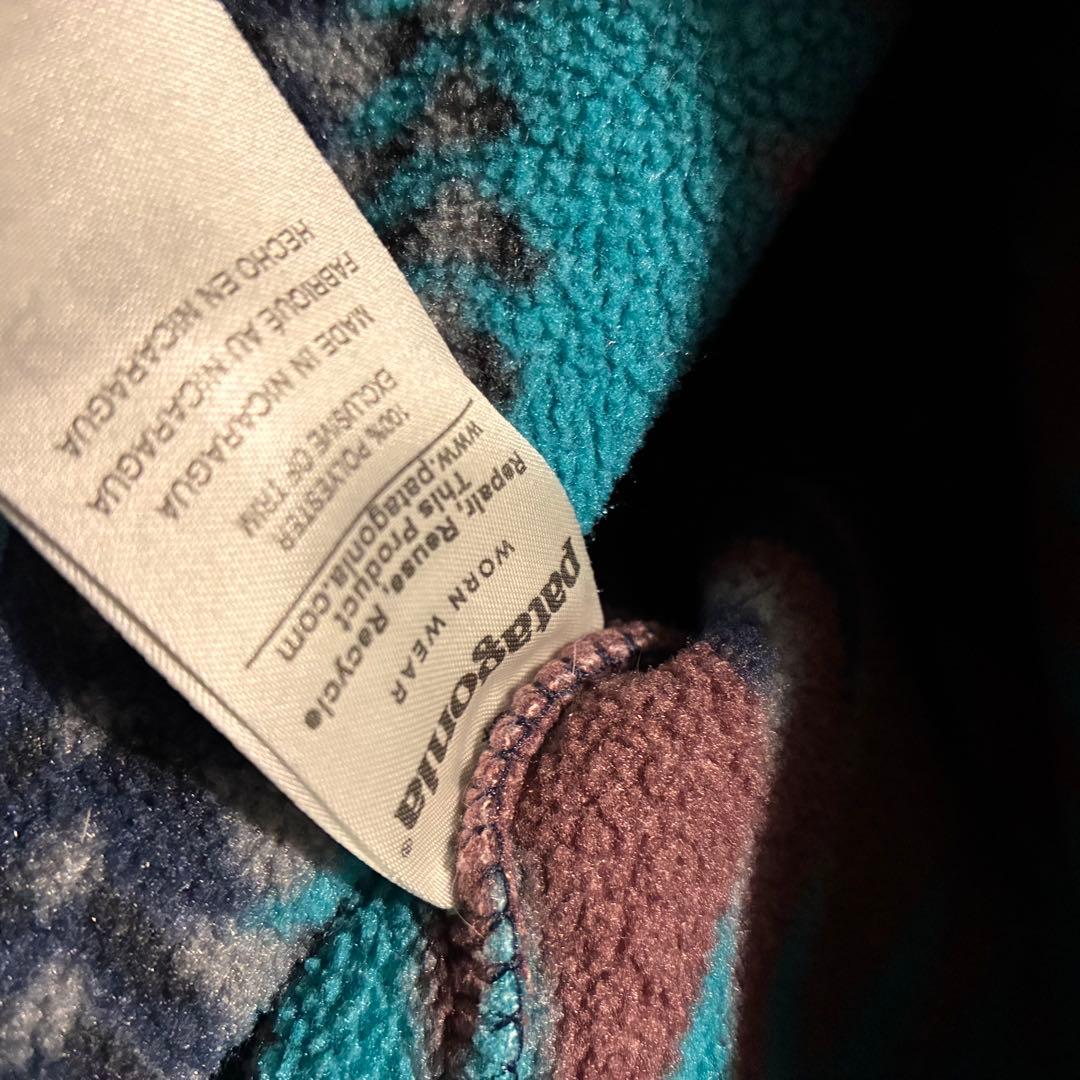 Patagonia シンチラスナップT ミネハハ パタゴニア 総柄 XL