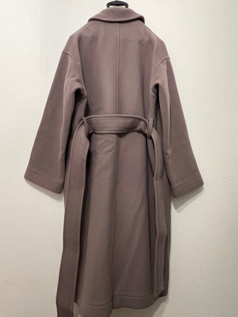 ATHA DOUBLE MELTON MAXI COAT 定価80,000