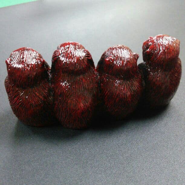 さる置物