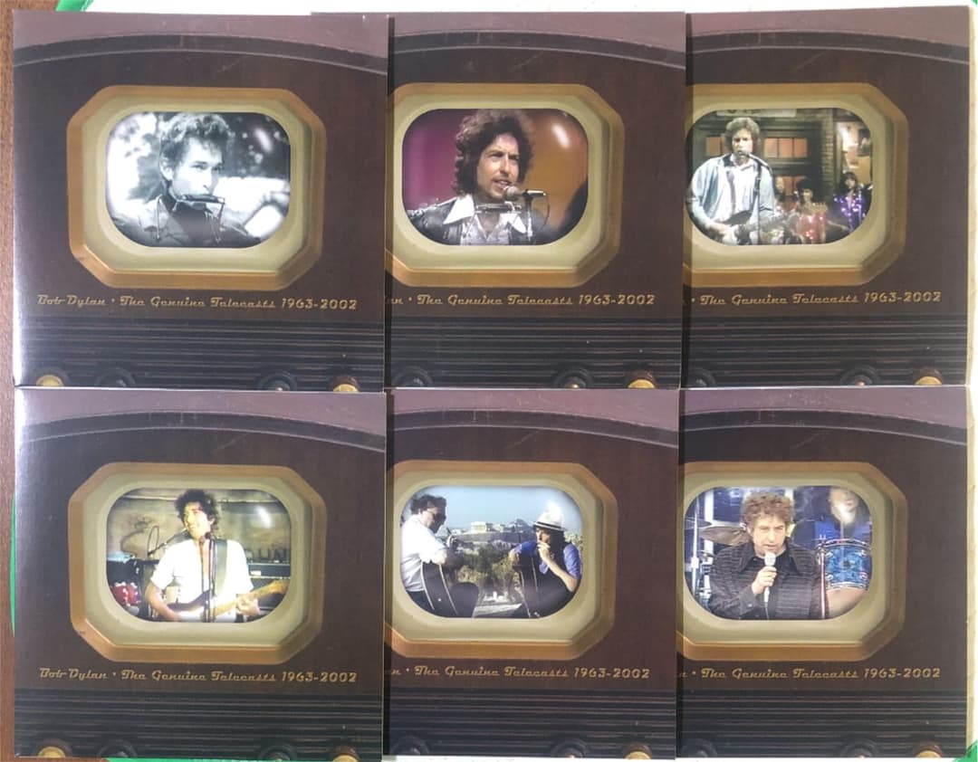 6DVD！Bob Dylan/Genuine Telecasts '63-'02