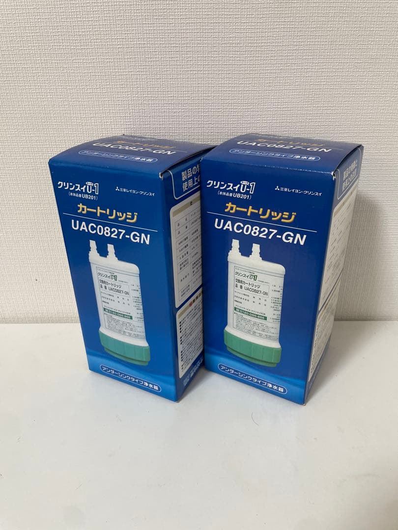 新品未開封　浄水器カートリッジ UAC0827-GN 2個セット