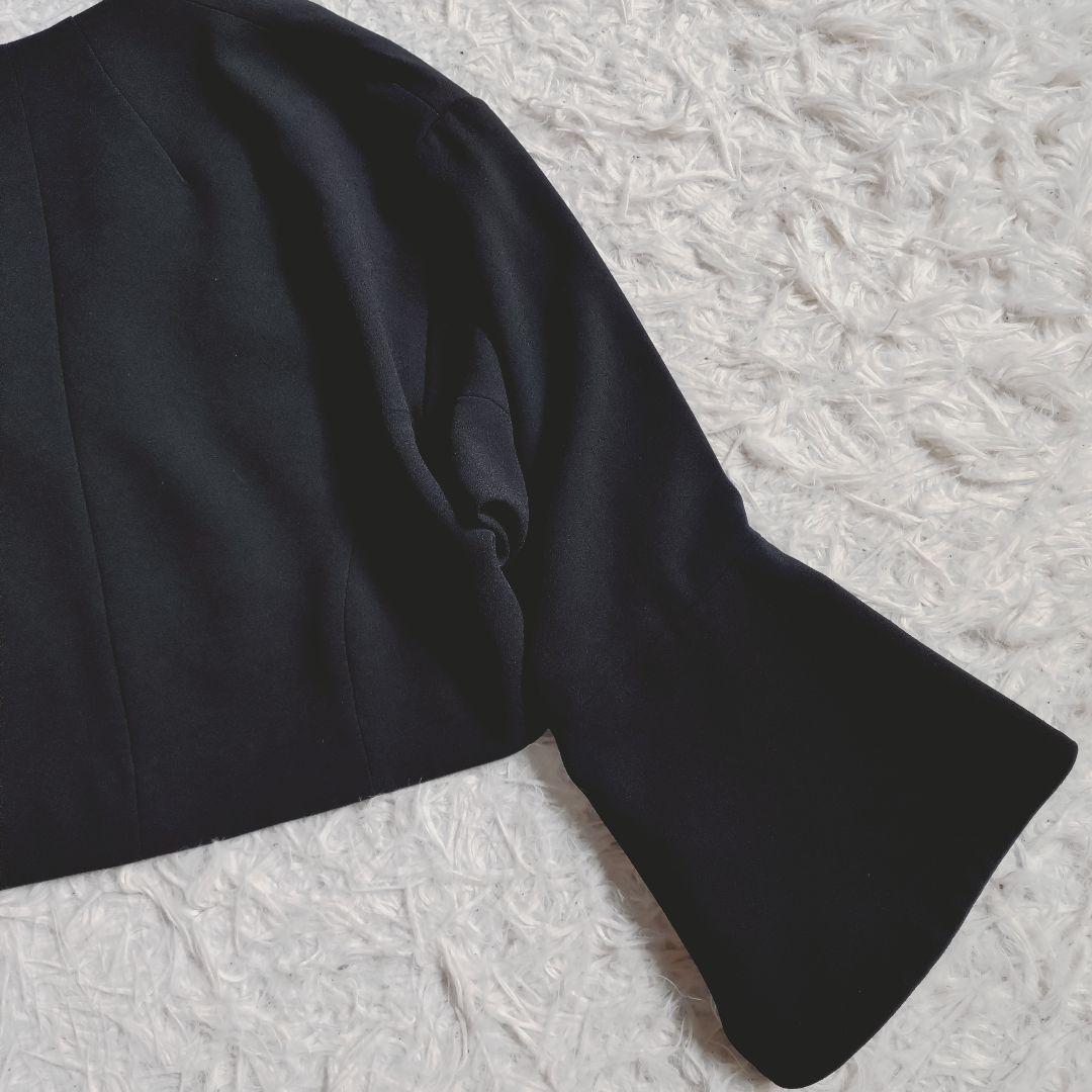 [極美品]マメ　Ace&Poly Collarless Short Jacket