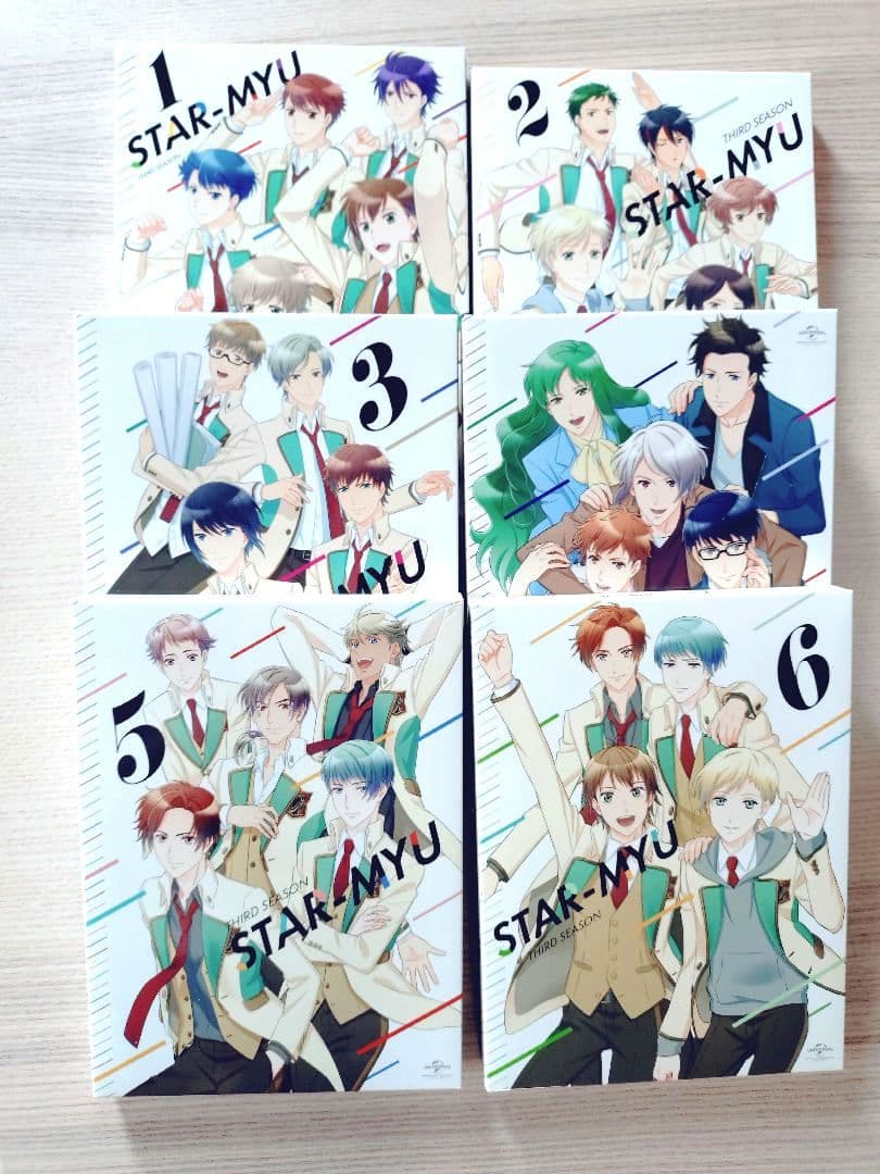 スタミュ　3期　DVD　全巻セット　星箱特典BOX付き