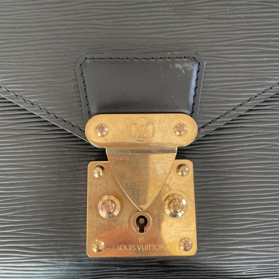 値下げ！LOUIS VUITTON ブラック エピ　バッグ