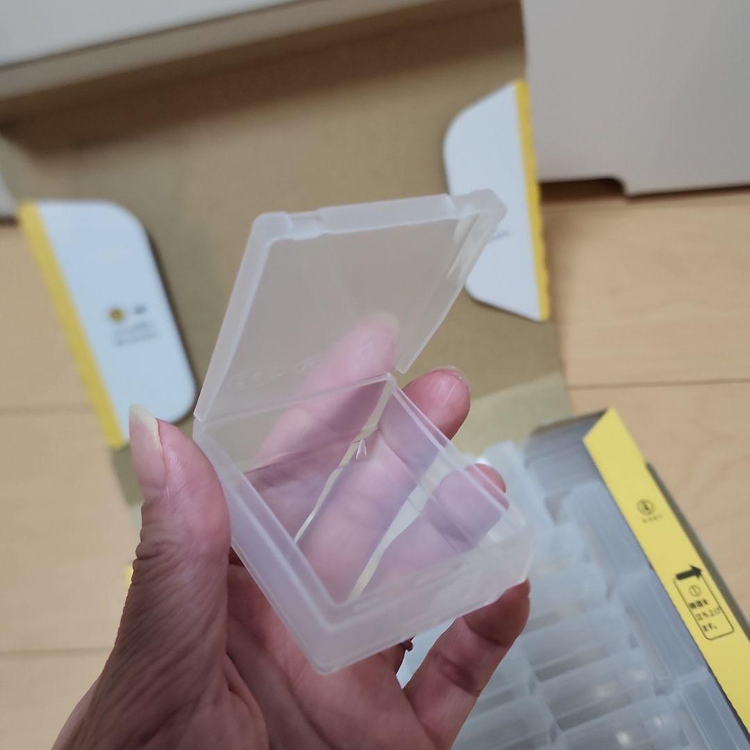 ニチフ端子ケース　40個　プラスチック製　小物入れ