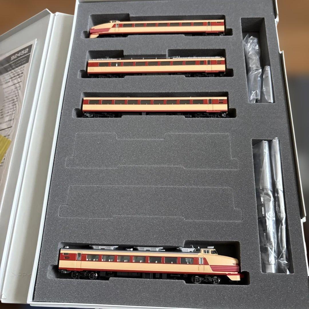 新品未使用。国鉄　485系特急電車初期型基本セット　　92452
