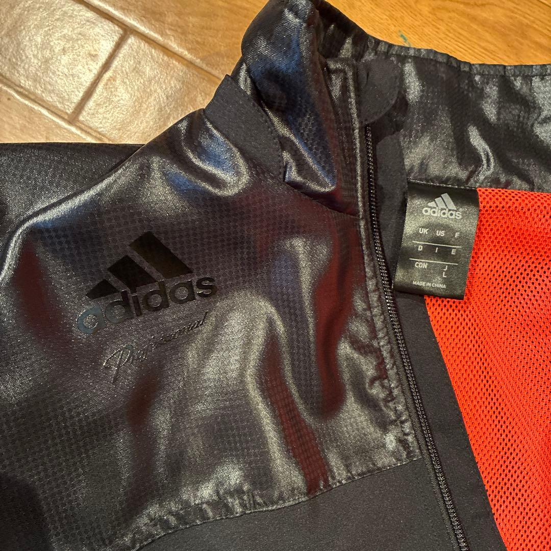 adidas プロフェッショナルセットアップブラックL