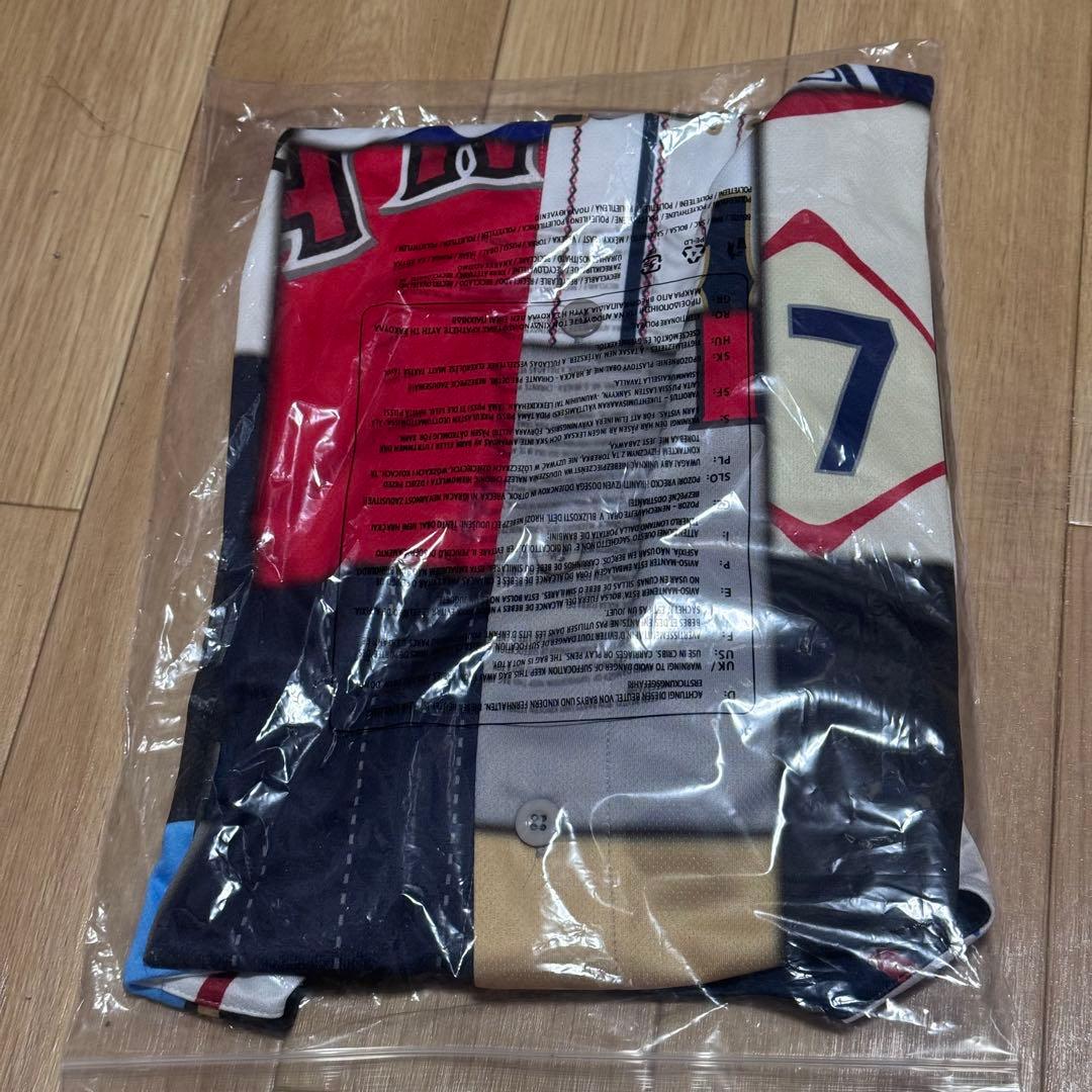 唐*げ様 非売品 大谷翔平 サインプリント歴代ミックスユニフォーム　ドジャース