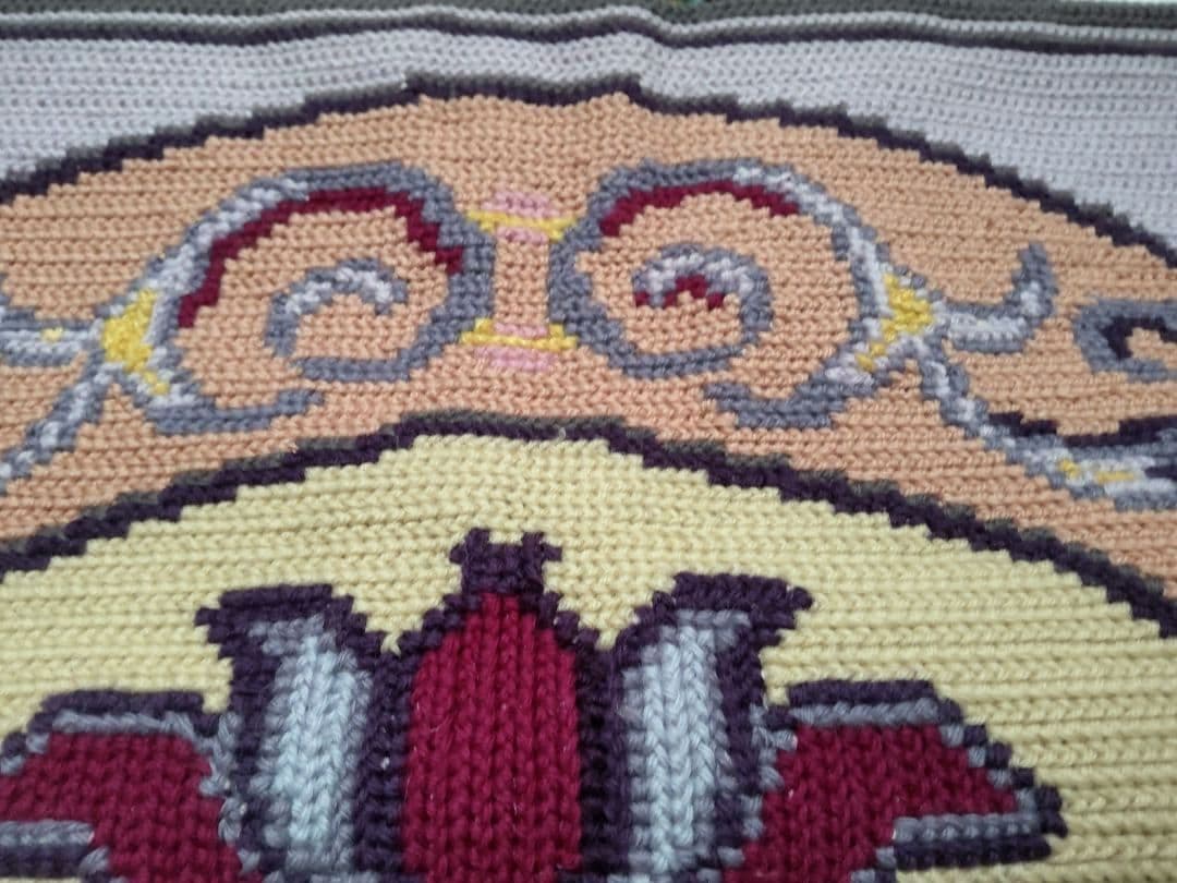 フランスアンティーク 刺繍 壁飾り ハンドステッチ タペストリー ポスター#1
