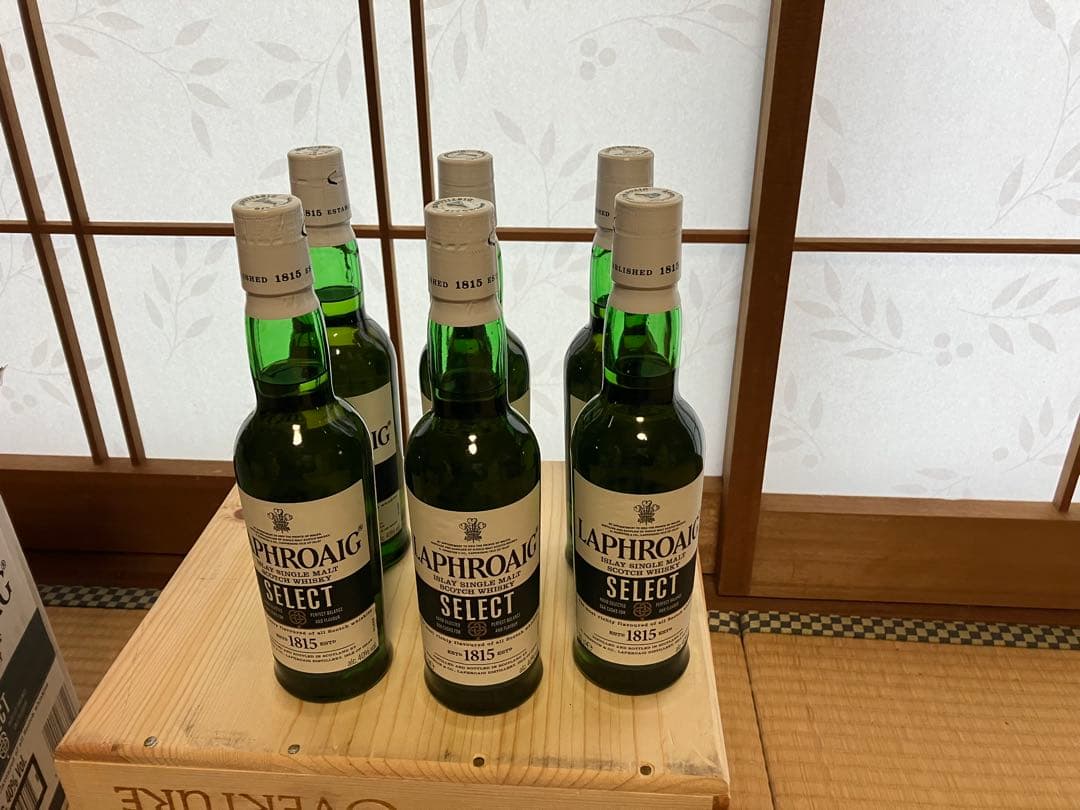 ラフロイグセレクト　350ml6本セット 750ml3本分ですのでお得です