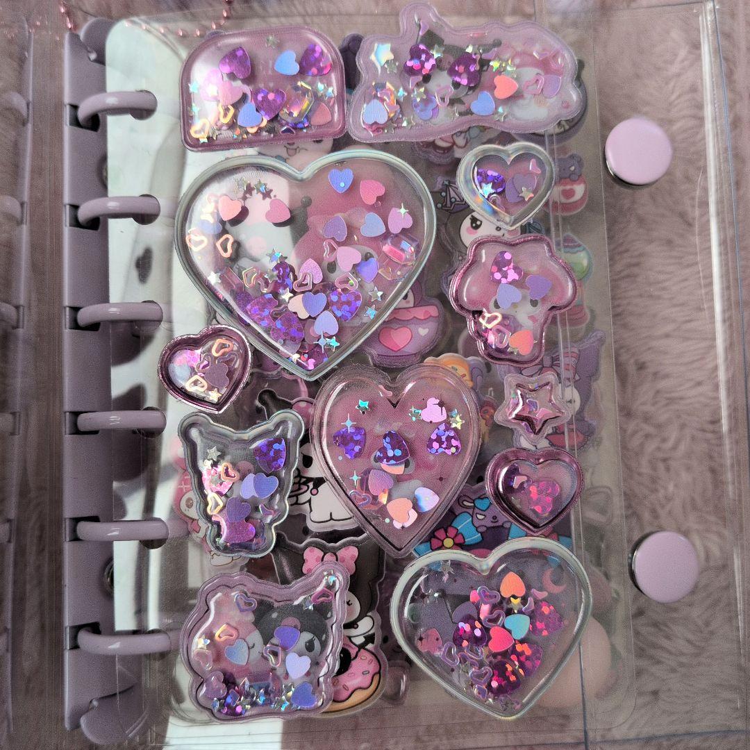 ま*ま様 シール帳　完成品　クロミ