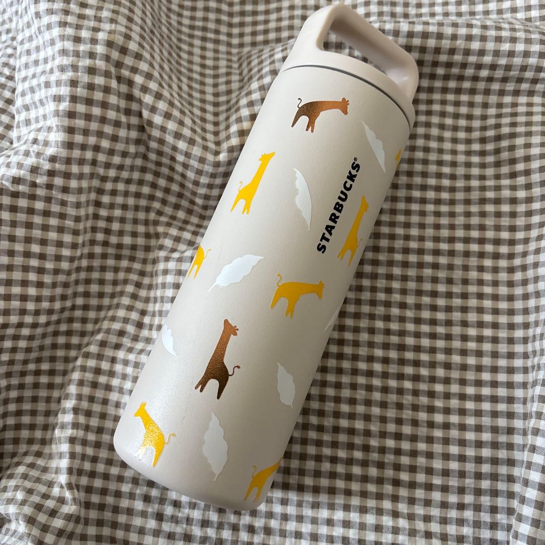 未使用　スターバックス【ハッピージラフ】ステンレスボトル　473ml 水筒