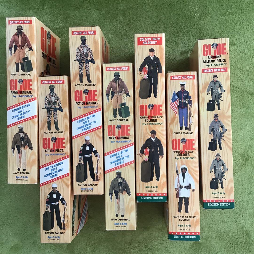 GI-JOE ジーアイジョー 7体セット 1996年 HASBRO
