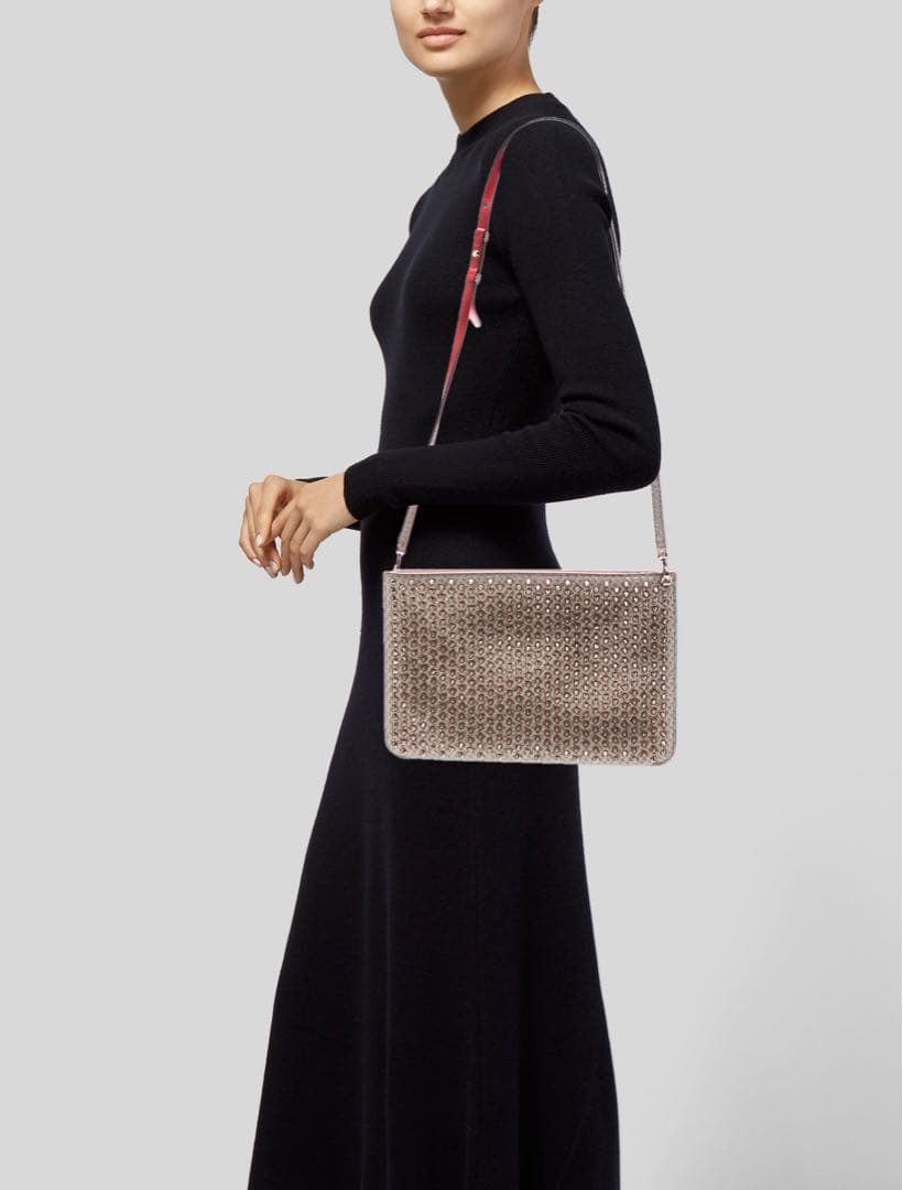 【美品】　Christian Louboutin ショルダークラッチバッグ