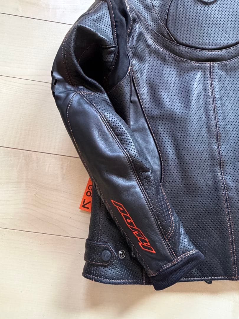 HYOD ブラックバイクジャケット Lサイズ