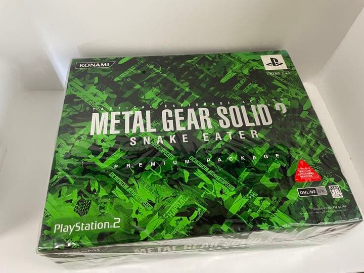 〔希少/未開封品〕メタルギアソリッド3 スネークイーター プレミアムパッケージ