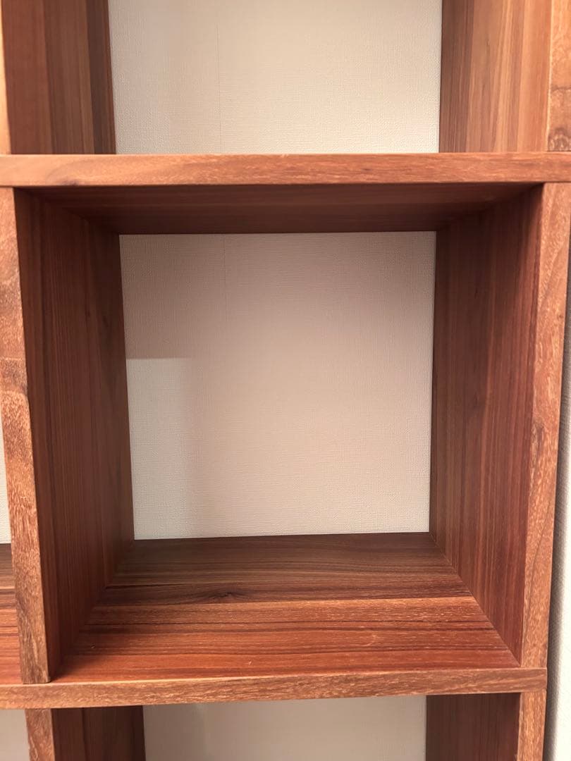 無印良品 スタッキングシェルフ ウォールナット 3×3段