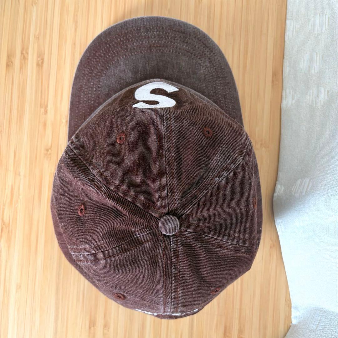 美品　Supreme　Pigment　Print　S Logo　6-Panel