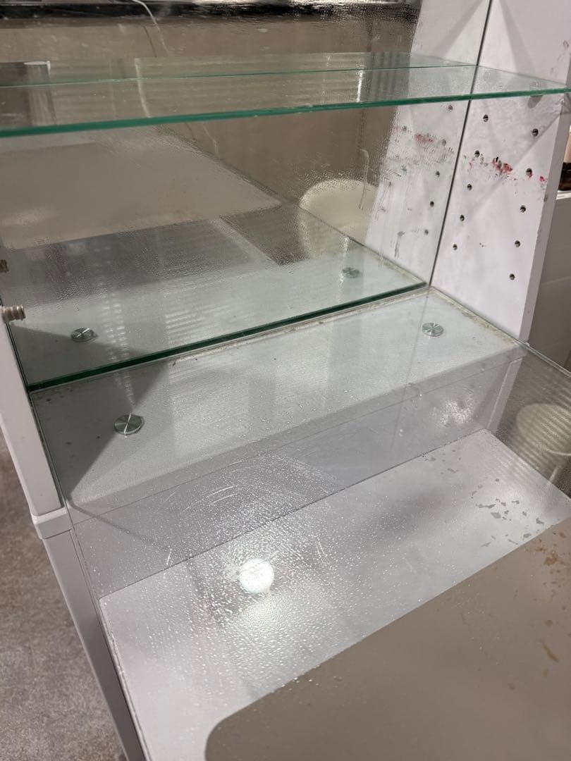 【売切最終値下げ！ネイルテーブル】【２月中旬発送】ホワイトデスク UVランプ収納
