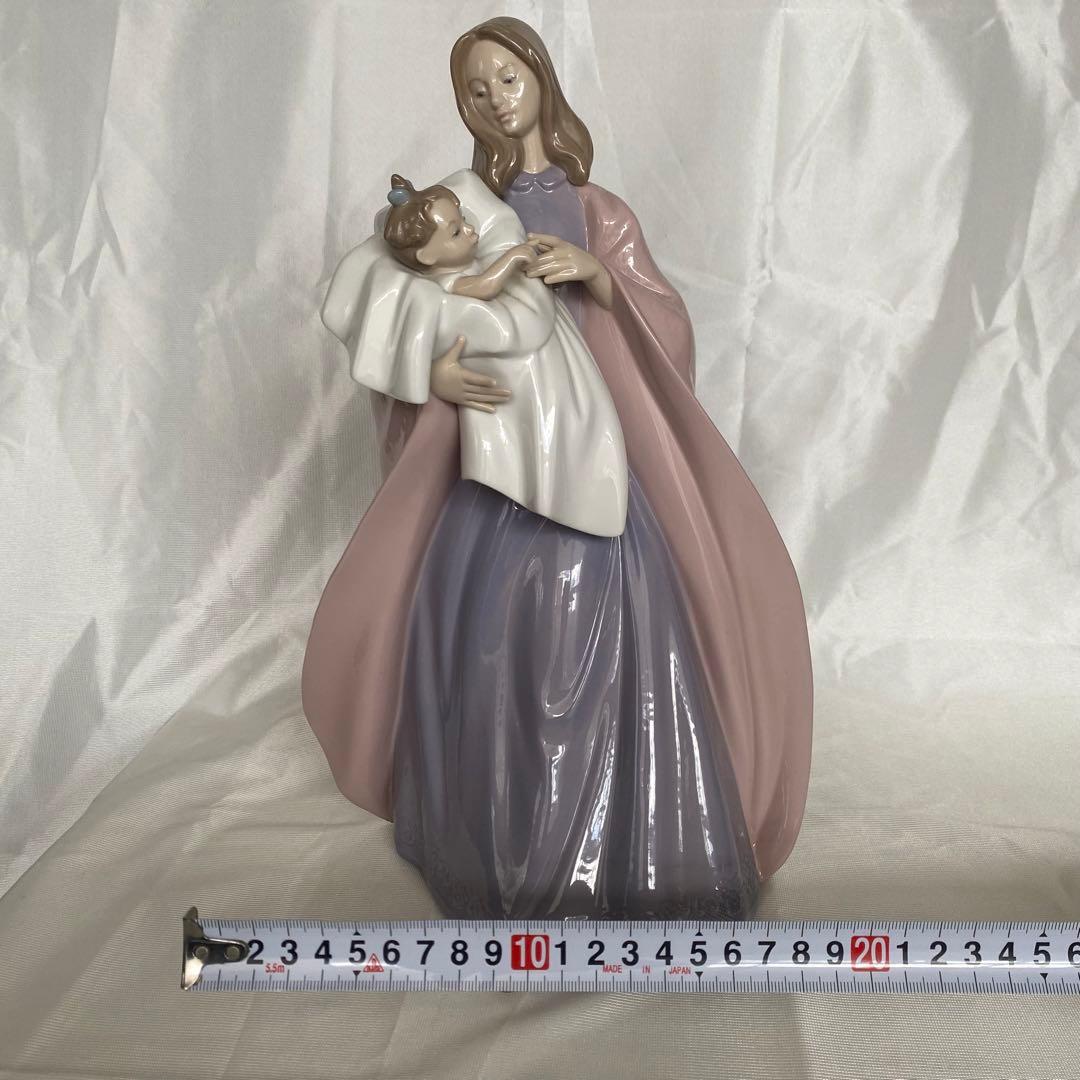 リヤドロ　赤子と母　陶器　せともの　NAOシリーズ　1300
