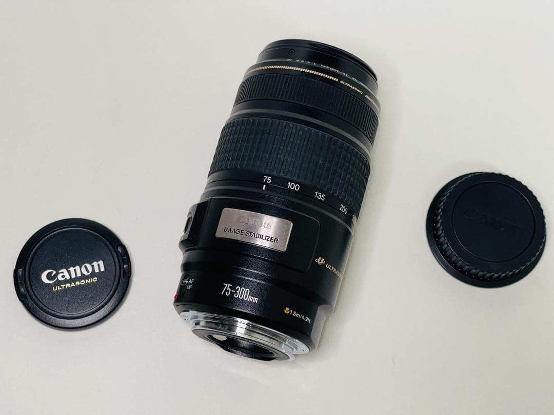 美品✨キャノン Canon EF 75-300mm F4-5.6 IS USM