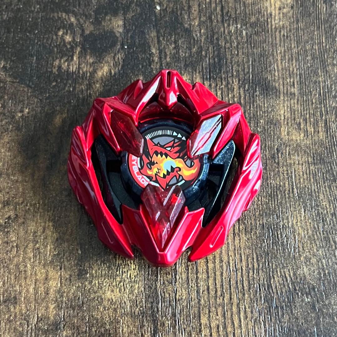 【重量重め超希少ベイ】ドランバスターメタルコート:レッド＋ベイコード付　新品