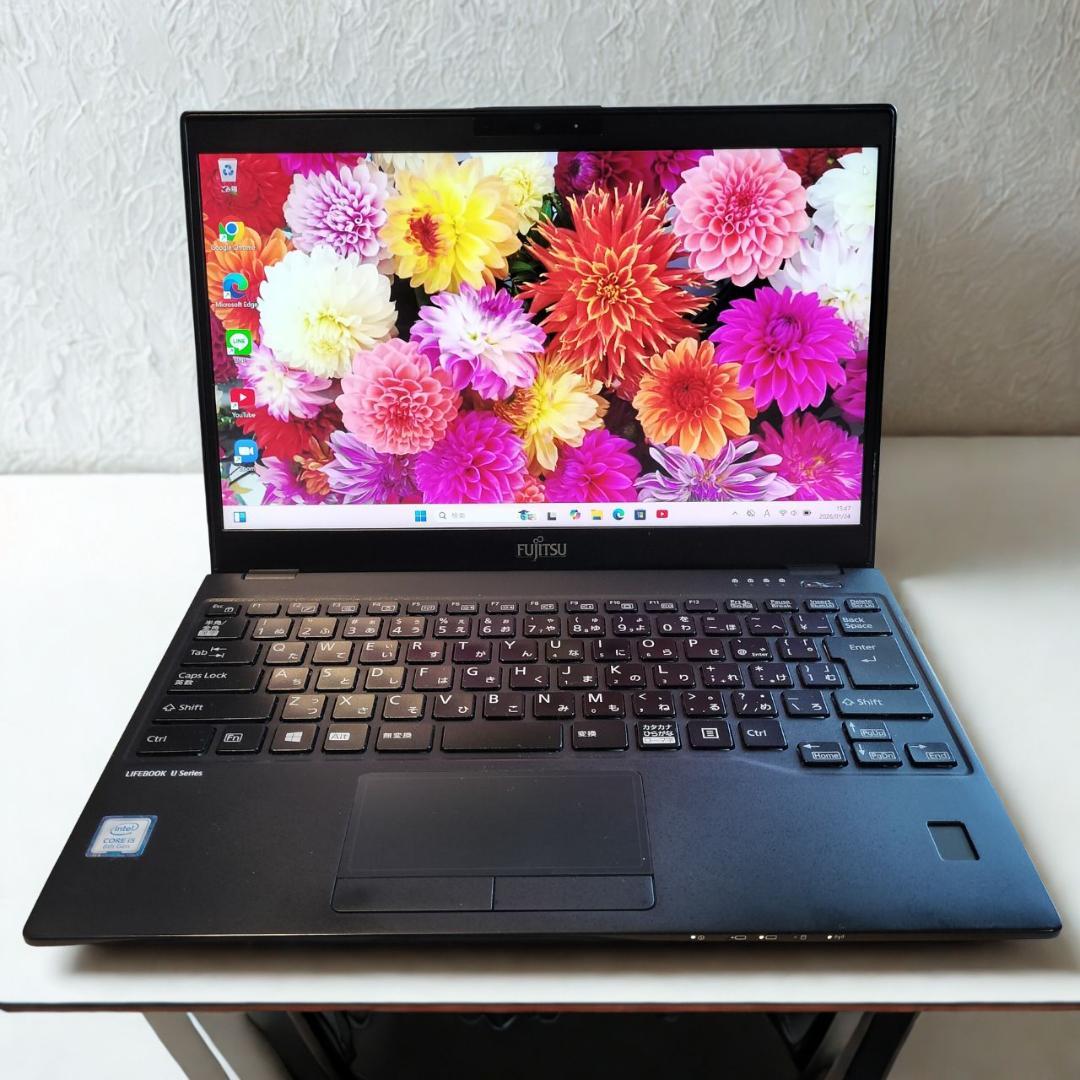 富士通 U939/CX i5 8GB SSD256GB 軽量 Win11✨