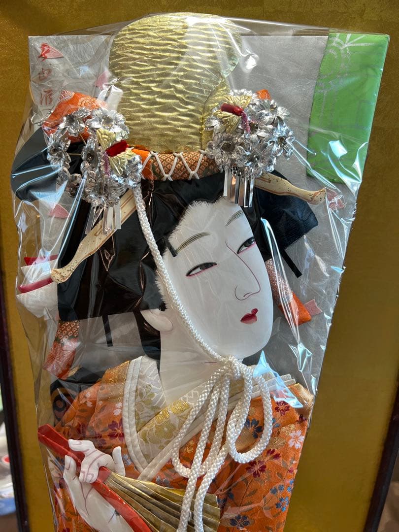 【美品】羽子板（ケース有）　隆山作