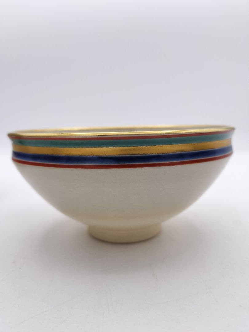 c774 数茶碗 独楽文 手塚桐鳳 10客 木箱 茶道具 古物