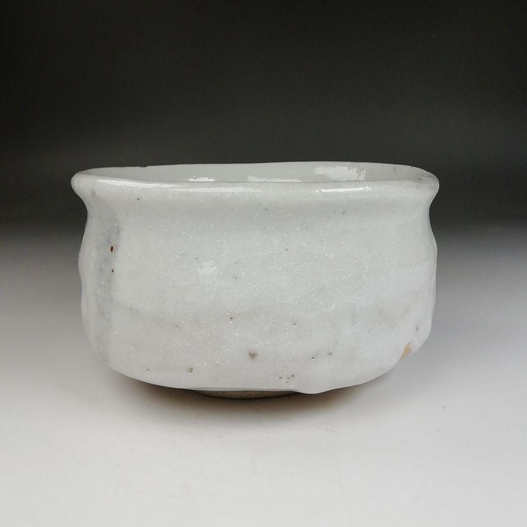 Ｔ８３１　茶碗　『志野茶碗』『加藤鈔 作』　共箱　抹茶碗　茶道具