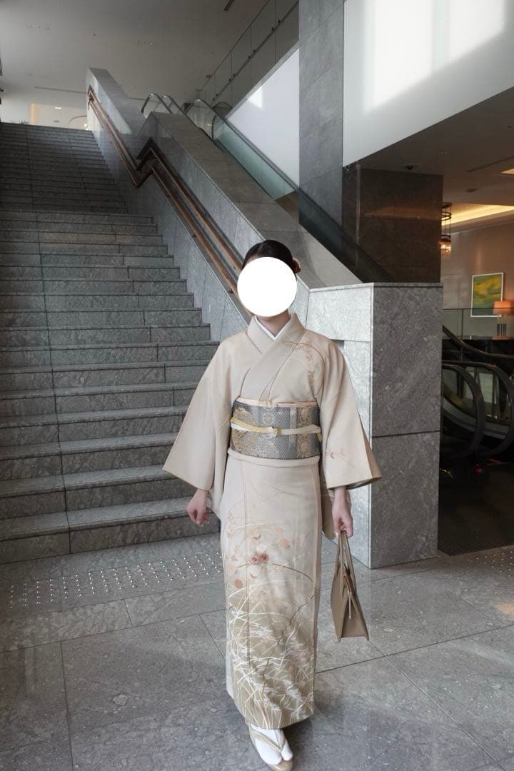 フルセット　訪問着　着物　帯　帯締め帯揚げ　七五三　結婚式