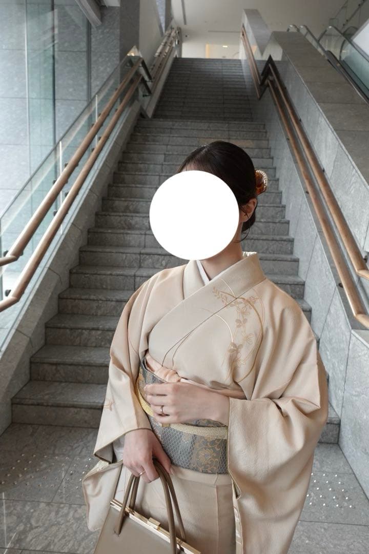 フルセット　訪問着　着物　帯　帯締め帯揚げ　七五三　結婚式