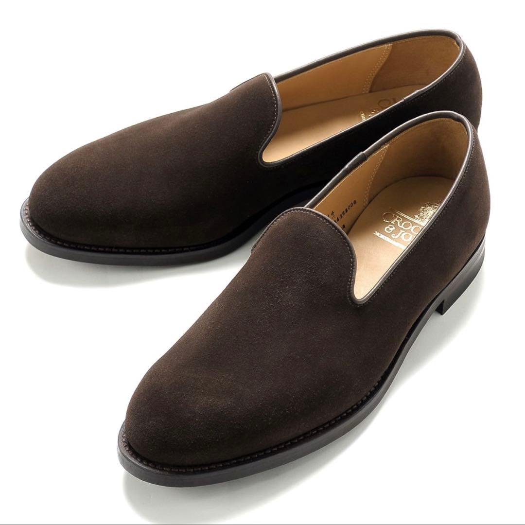 【美品】CROCKETT&JONES KENSINGTON4 スエードUK8.5