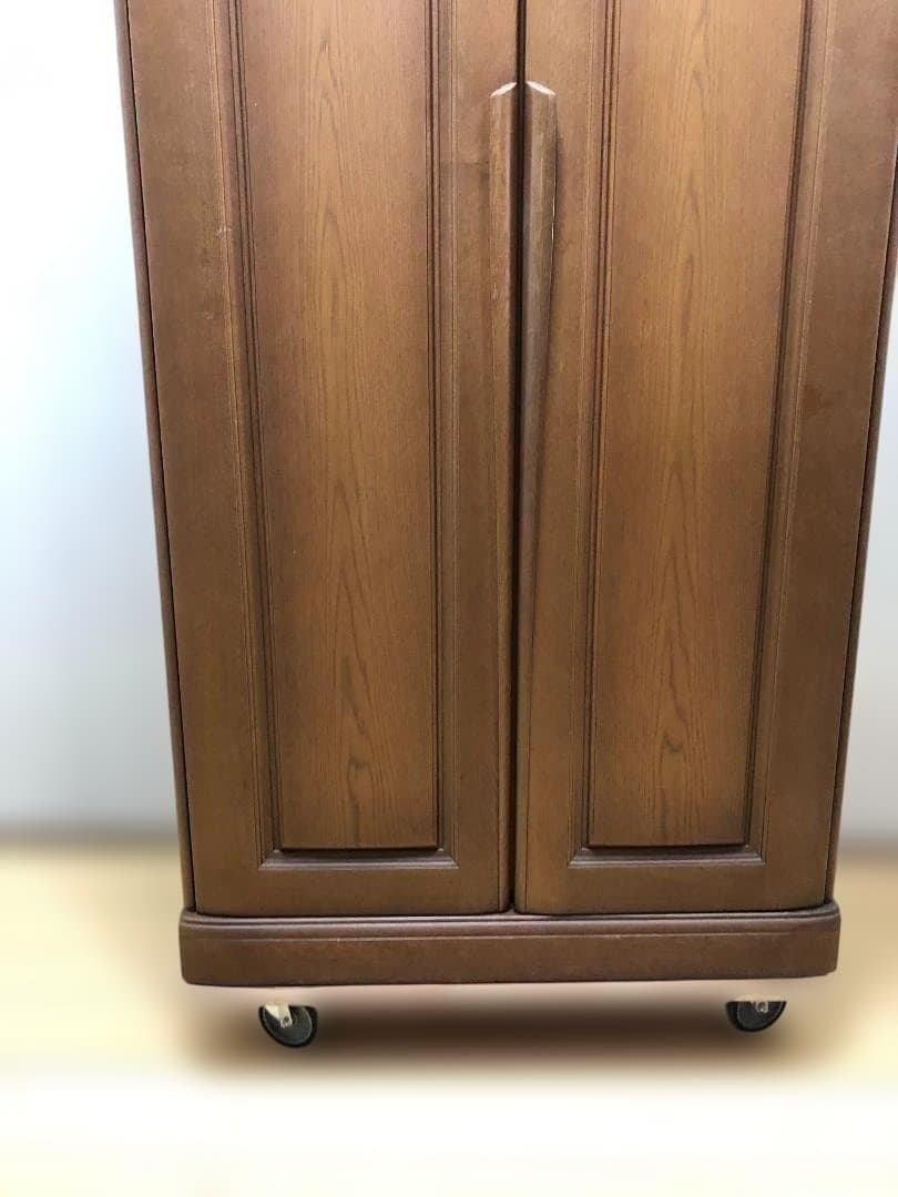 府中家具　桐たんす　佐々木木工　大塚家具　洋ダンス　2枚扉　250523-4